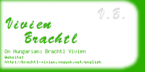 vivien brachtl business card